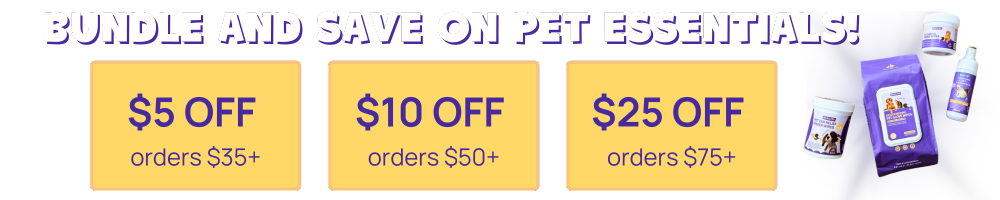 hicc pet bundle and save discount sale for pet parent month to save on pet essentials